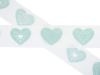 Lace hearts Printed Taffeta