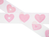 Lace hearts Printed Taffeta
