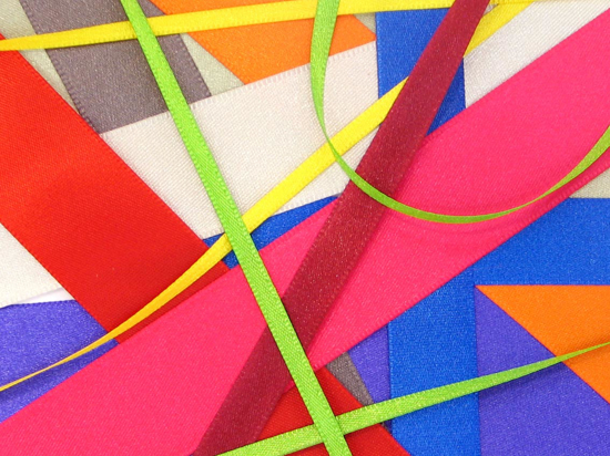 Picture of Sparkle Satin Ribbon (25mm X 20m) ASSORTED COLOURS