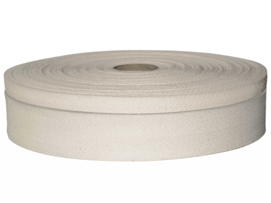 Picture of Cotton Twill Tape - NATURAL (13,14,25,37,40mm X 50m)