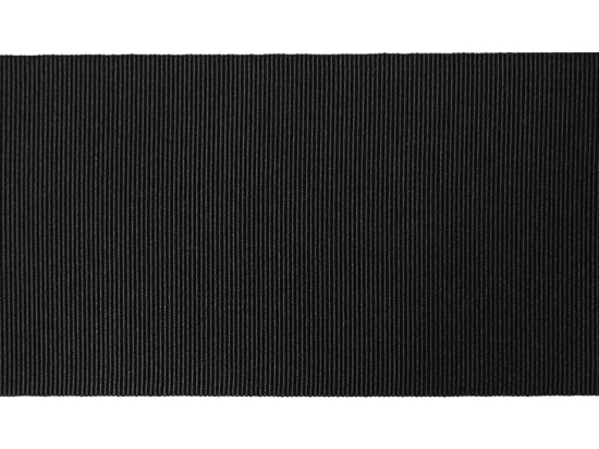 Picture of Firm hold/stiffened Petersham (72mm x 50m) Black