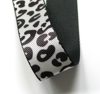 Sublimation Webbing Branded - solid black back