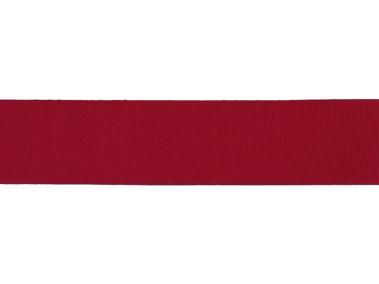 Picture of Plain Petersham (30mm X 20m) - Deep Red #50